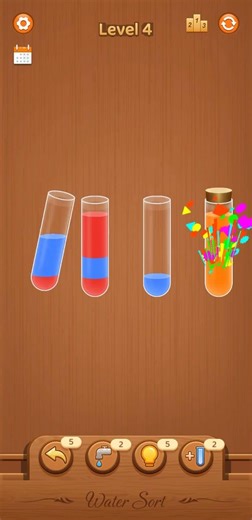 water sort puzzles level 4