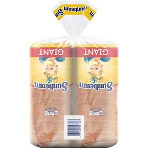 Sunbeam Giant White Bread, 22 oz., 2 pk. - Samsclub.com
