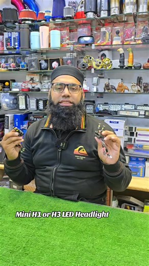 Mini H1 or H3 LED Headlights: Bright and Efficient Lighting