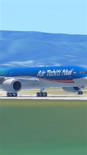 ✈️ Air Tahiti Nui Take Off From Auckland #shorts