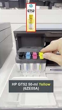 How to Refill Ink | HP Smart Tank 585 All-in-One Printer #shorts