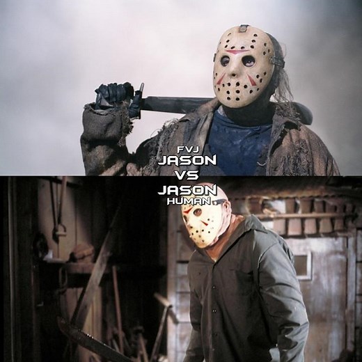 FVJ Jason vs Human Jason #edit #debate #1v1 #jasonvoorhees #horror