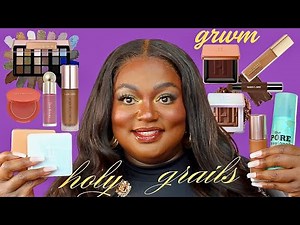 Full Face of My Holy Grails! GRWM Featuring Danessa Myricks, Haus Labs & Fenty Beauty