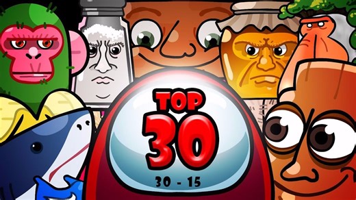 【Among Us】迷你船员杀死意大利Brainrot收藏TOP 30-第1部分[30~15]_Among Us