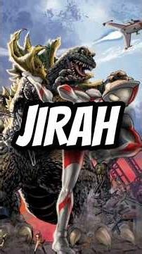 JIRAH il Godzilla camuffato ✨ #ultraman #godzilla #kaiju