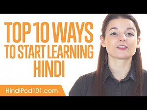 Top 10 Ways to Start Learning Hindi