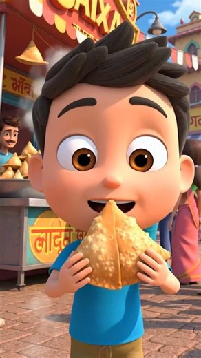 "Main Aaj Samosa Khane Gaya 😋 | Itni Bheed Dekhkar Hairan Ho Gaya 🤯 | Funny Animation Vlog"#viral