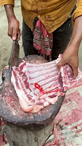 16K views · 98 reactions | Mutton Cutting Skills - 25 | Meat Cutting Show | Facebook