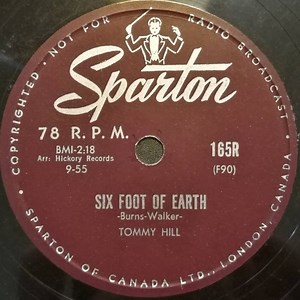 Tommy Hill - Six Foot Of Earth / Diddle, Diddle Dumpling