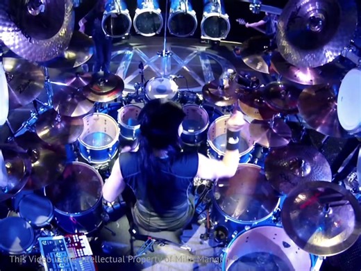 Dream Theater 2014 Tour: Mike Mangini's Drum Cam Performance
