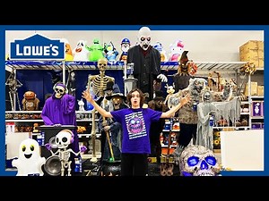 Lowes Halloween 2025 STORE TOUR - FULL Animatronics Display Walkthrough