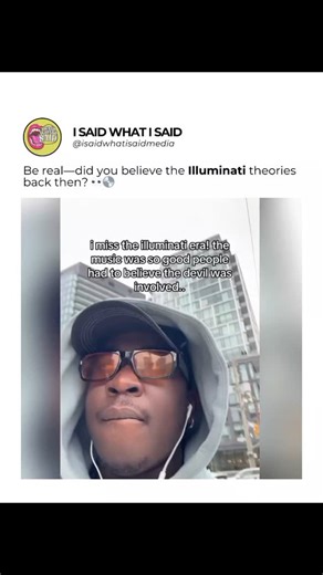 I Said What I Said Media on Instagram: "Let’s take it back. Remember when we thought every celebrity throwing up a triangle or covering one eye was in the Illuminati? 😭💿 Was it just internet paranoia—or were we on to something? Be honest, did you believe the theories? Drop your wildest one in the comments. 👇🏾 🎥: chuuzus/tt . . #reels #trending #blackcommunity #usa #nativeamerican #viral #fyp #blackamericans #explore #fyp #isaidiwhatisaidmedia"