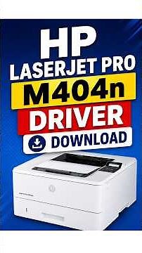 HP LaserJet Pro M404n Driver Download & Install 🖨️ | Windows 11
