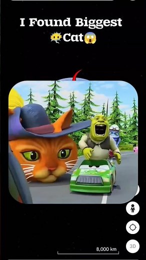 😱 I Can’t Believe I Found This Cat on Google Maps! #shorts #youtubeshorts #explore #mystery