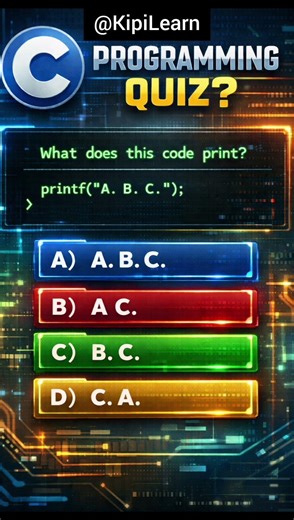 Can You Guess the Output? 🤔 | C Programming MCQ #shorts