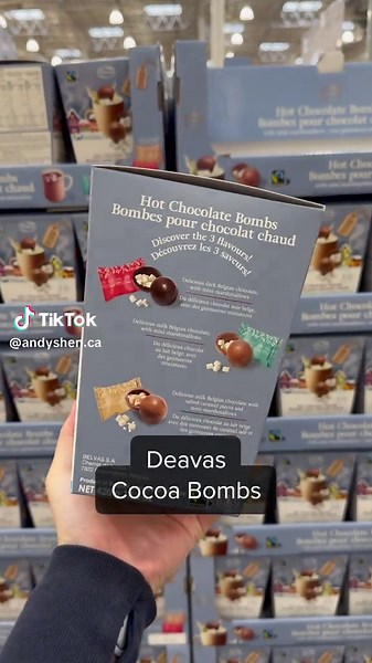 Deavas Cocoa Bombs: Winter Treats from Costco