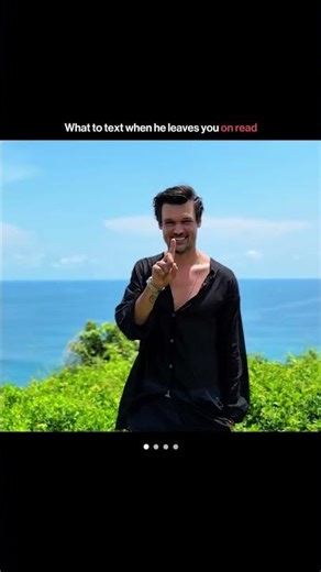 What to text when he leaves you on read