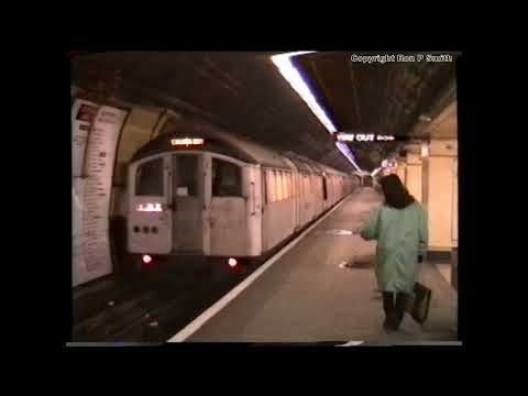 London Transport Central Line in 1989