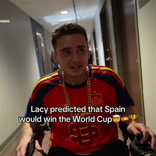 Spain Win World Cup: Lacy Predicted Spain Would Win