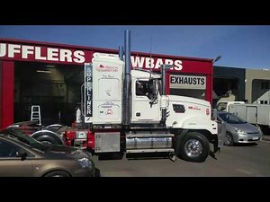 Mack Superliner 550 Twin Stacks Straight Pipes