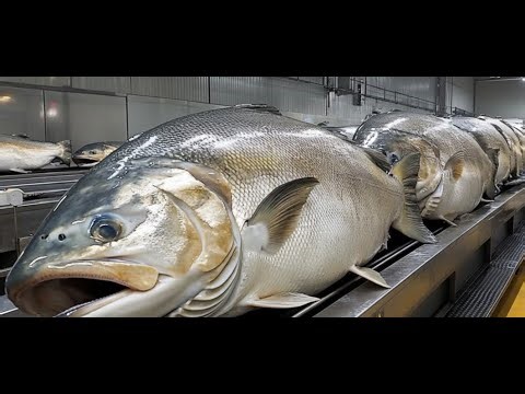 Inside the Fish Factory: How Millions of Salmon Fillets Are Processed