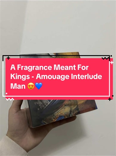 @AMOUAGE Interlude Man💙, what an amazing fragrance they have created and I will always re purchase this because it’s a fragrance that is not for everyone but the quality and actual scent within this bottle is beautiful 😍❤️ Drop a follow if you are new here, will be doing a giveaway at 1k followers 💙✨ #fragrance #fragrancetok #amouage #perfumereview #fyp