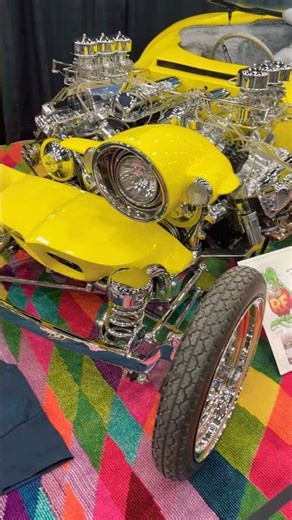 Mysterion replica at Detroit Autorama 2026 #classiccars #customcars #ratfink #custom #automobile