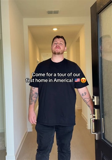 Exploring Our New Home: First House Tour in America