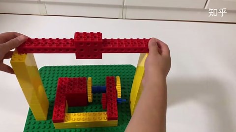 乐高积木搭建|旋转音乐盒(教程版)