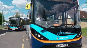 Guildford's buses go electric