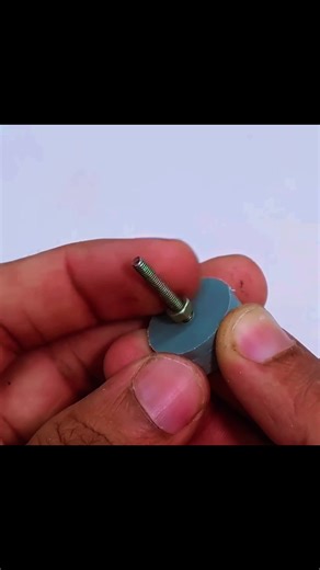 DIY Handmade Mini Bench Drill from PVC Materials