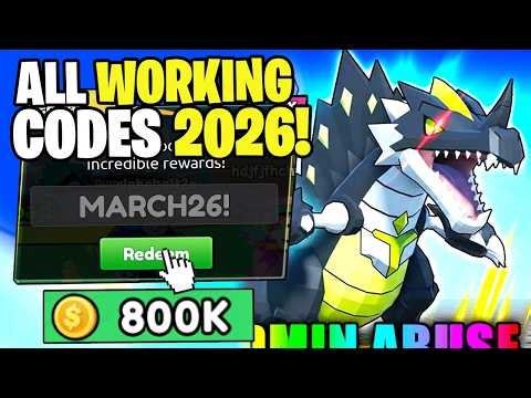 *NEW* ALL WORKING CODES FOR CATCH A MONSTER IN MARCH 2026! ROBLOX CATCH A MONSTER CODES