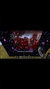 How to Build a Nether Portal in Minecraft #minecraft #gaming #reels