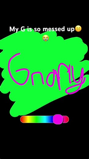 My g is so bad and it looks like a six