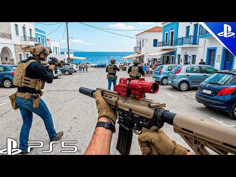 There is a Cartel in Greece, Tactical Combat. / Call of Duty Tactical Gameplay Realistic (PS5 4K)