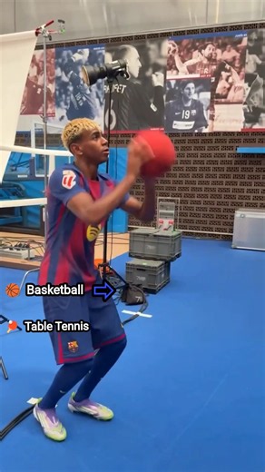 🤯 Lamine Yamal's Hidden Sports Talent! ⚽🏀 | You Won't Believe His Multi-Sport Skills!🔥 #lamineyamal