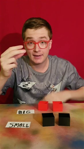 HOW?!◼️🟥🤣 #puzzle #box #tricks #boxinabox #impossible