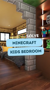 16K views · 188 reactions | Minecraft Kids Bedroom 烙 Series: Designs That Solve | Episode 07 Turning the Attic to a Minecraft theme kids bedroom and also adding a study and activity area! ✨Drop your comments below or email us to inquire at madhousedesignstudio@gmail.com# madhouse #storage #spacesaving #interiordesignideas #interiordesign #spacesaving #spacetransformation | Madhouse Design and Construction Studio | Facebook