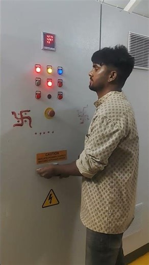 painal and PLC operating..