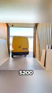 This man transformed a $200 van into a fully function RV van ☀️💫