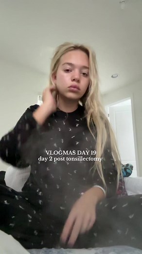 Vlogmas Day 19: Recovery After Tonsillectomy
