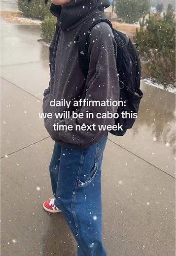 Daily Affirmation for Cabo Spring Break