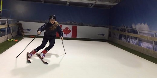 Here's how skiers practice during the off-season