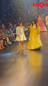 Sushmita Sen looked absolutely ethreal as she walked the ramp for Anushree Reddy Design at Lakmé Fashion Week! #zoomtv #sushmitasen #LakméFashionWeekxFDCI #LFW #LakméFashionWeek #entertainment #bollywood | Zoom TV