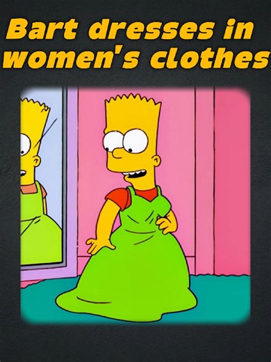 Bart and Milhouse's Unique Dress-Up Adventure