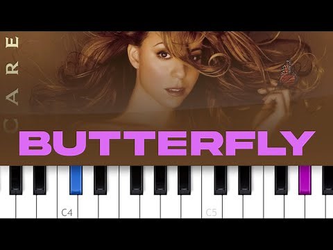 Mariah Carey - Butterfly (piano tutorial)