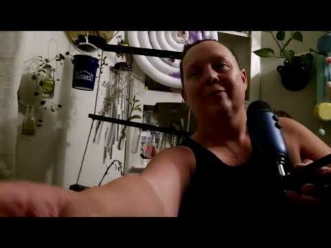 ASMR Dark, Late Night Random Rambles Whispers - newish Hanging Thing #asmr #whisper