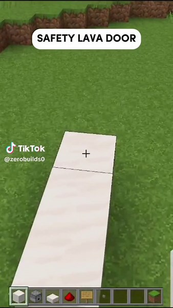 Create a Stunning Lava Door in Minecraft