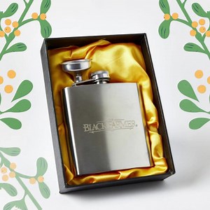 拾My THE BLACK FARMER HIP FLASK makes a timeless addition to your drinks accessories. Crafted from durable stainless steel and perfectly sized for slipping in your pocket during a long country walk or outdoor celebration, holding 5oz of your favourite tipple. 25% OFF ends MIDNIGHT. Use the code ️ HIPDAY12 #bringjoy #TheBlackFarmerAdvent #supportlocalfarmers | The Black Farmer | Facebook