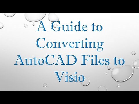 A Guide to Converting AutoCAD Files to Visio